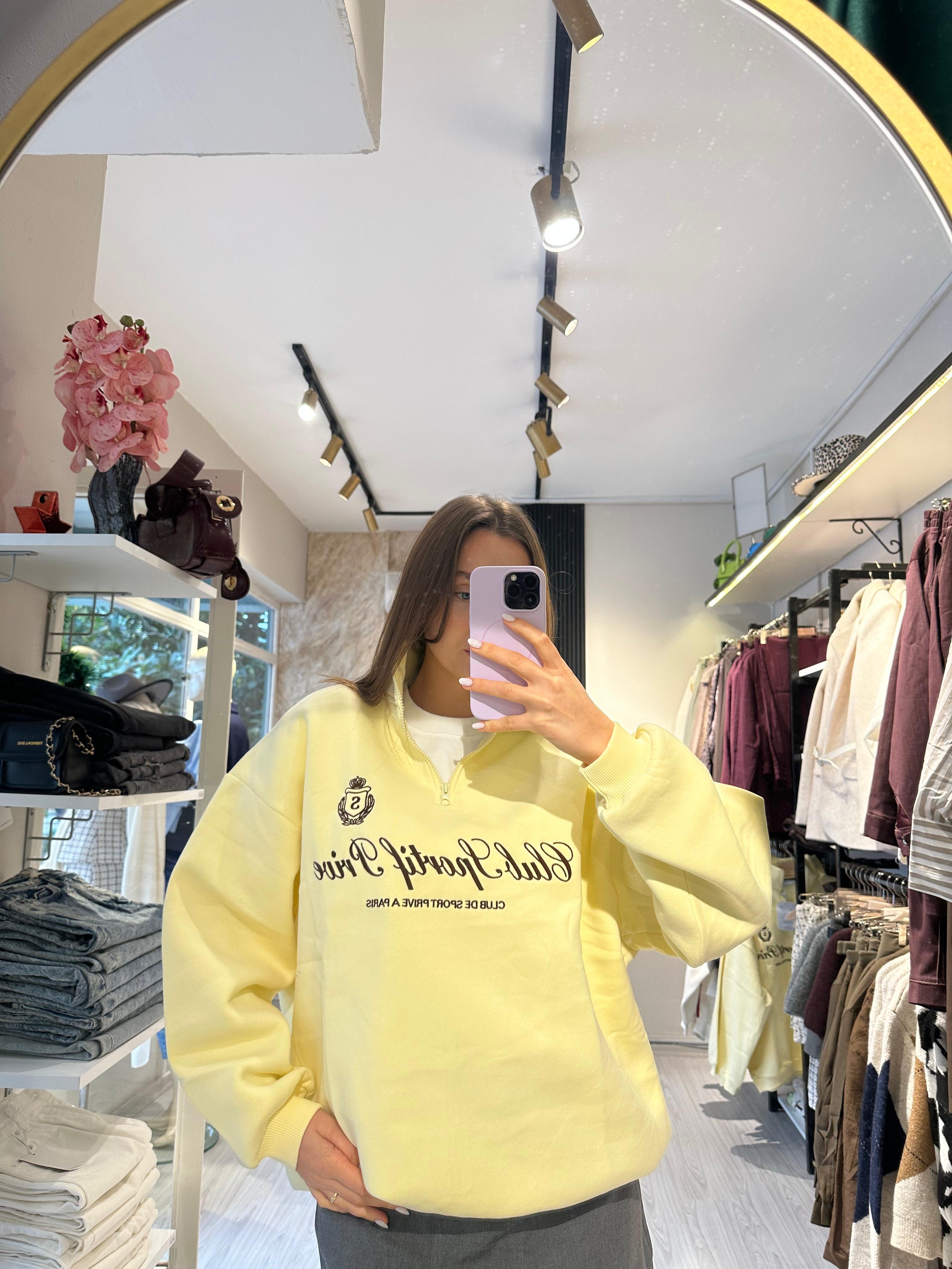 Sunny Mood Oversize Sweatshirt