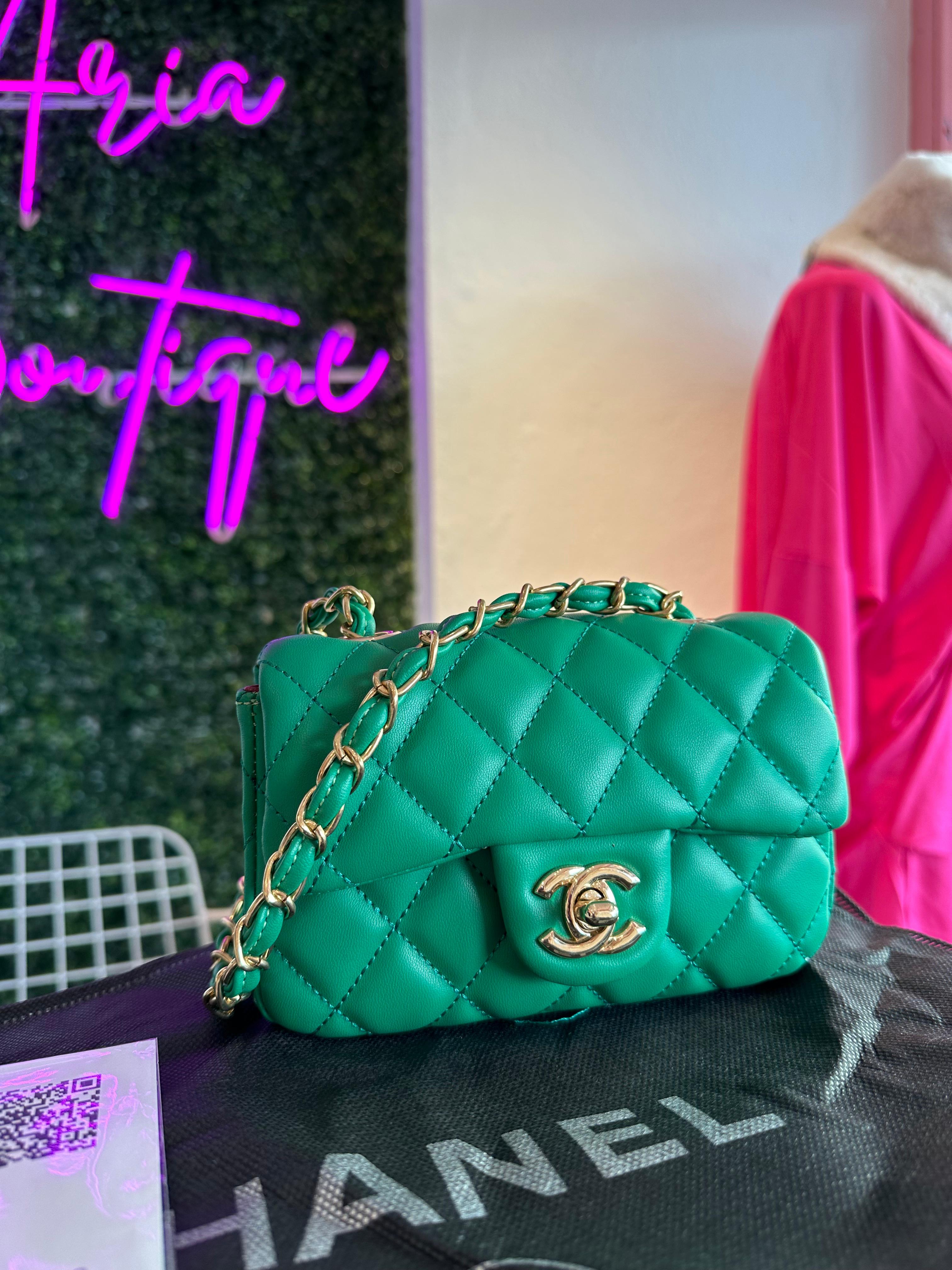 A Kalite Zincir Askılı Mini Çanta